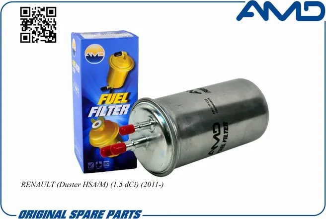 Фильтр топливный RENAULT LOGAN 1.5 DCi 2005 (AMD). Артикул AMDFF223
