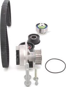 Помпа (водяной насос) с комплектом ремня ГРМ Bosch. Артикул 1 987 948 750