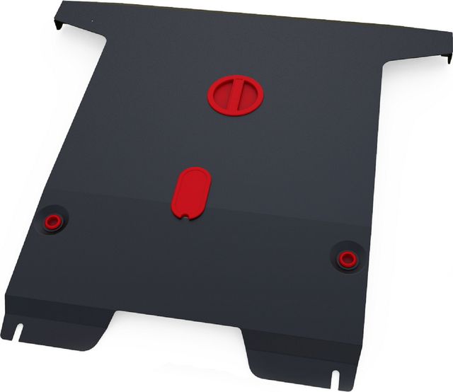 Защита АвтоБРОНЯ для картера и КПП Chevrolet Rezzo 2004-2008. Артикул 111.01009.1