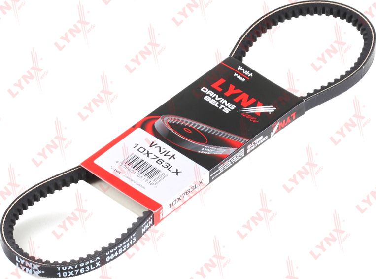 Приводной ремень клиновой LYNXauto. Артикул 10X763LX