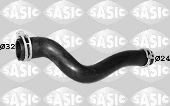 Патрубок радиатора (системы охлаждения) Sasic. Артикул 3400254