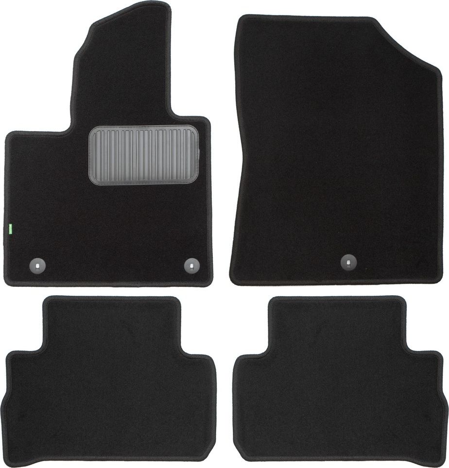Коврики Klever Standard для салона Hyundai Santa Fe IV 7 мест кроссовер 2021-2026. Артикул KLEVER0202007701210kh