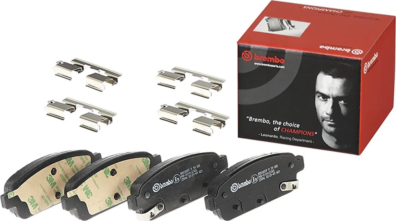 Тормозные колодки Brembo задние для Opel Ampera I 2011-2015. Артикул P 59 080