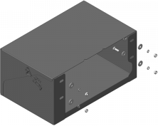 Защита Мотодор для аккумулятора BAW Fenix 1044 RWD 2011-2026. Артикул 25706