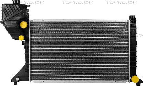 Радиатор охлаждения двигателя Zentparts. Артикул Z20002