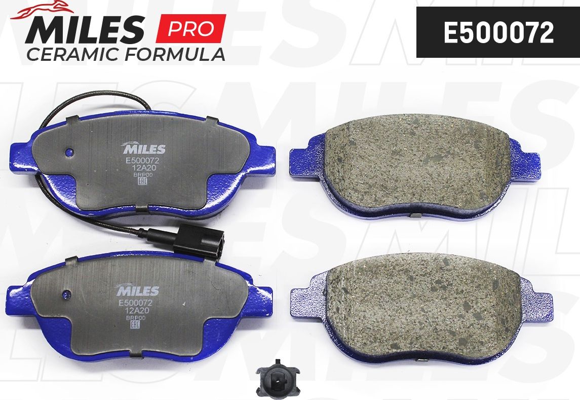 Тормозные колодки Miles (Керамика). Артикул E500072