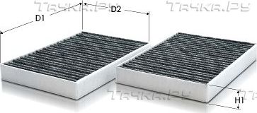 Салонный фильтр Tecneco Filters. Артикул CK1290C-2