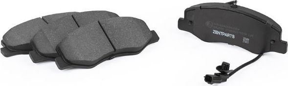Тормозные колодки Zentparts. Артикул Z07432