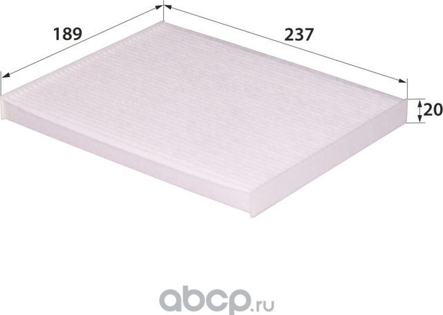 AC-003 97133-2E260 (фильтр салонный) (RB-Exide). Артикул AC003