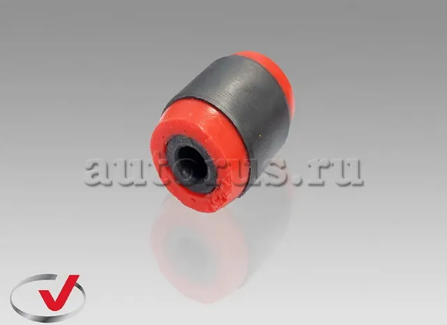 Сайлентблок полиуретановый заднего рычага (крепление к кулаку) (Vtulka). Артикул 406038