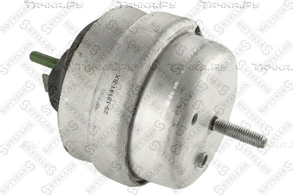 Подушка (опора) двигателя Stellox передняя левая для Audi A4 III (B7) 2002-2009. Артикул 25-18141-SX