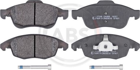 Тормозные колодки ABS. Артикул 37598