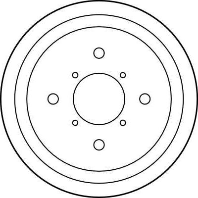 Тормозной барабан TRW. Артикул DB4270