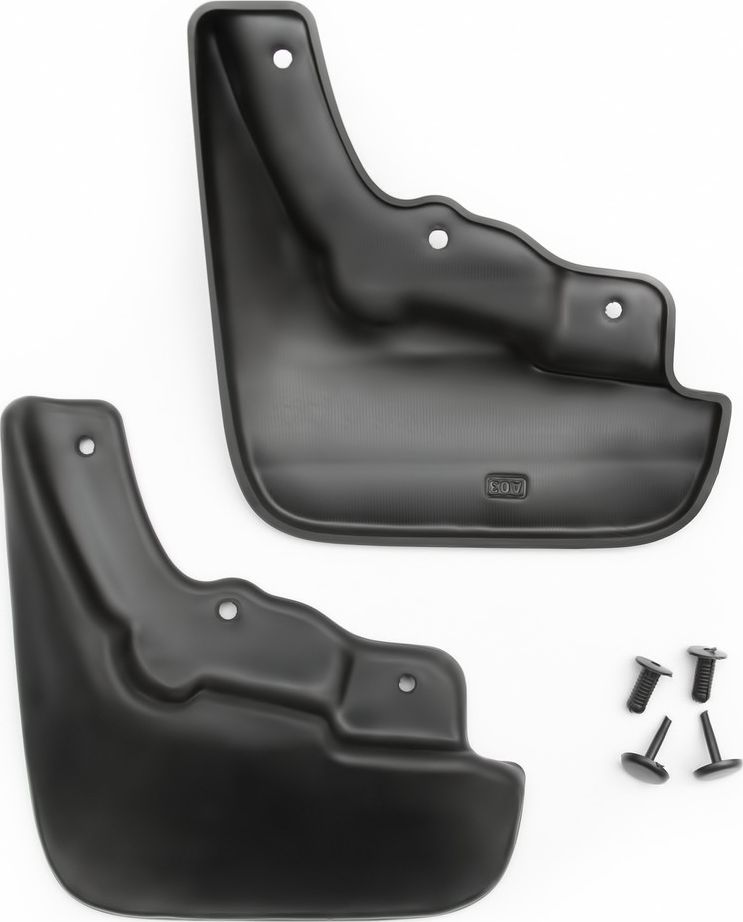 Брызговики Frosch (в пакете) передняя пара для Mazda 3 II 2009-2011. Артикул BI.MA.33.17.F10