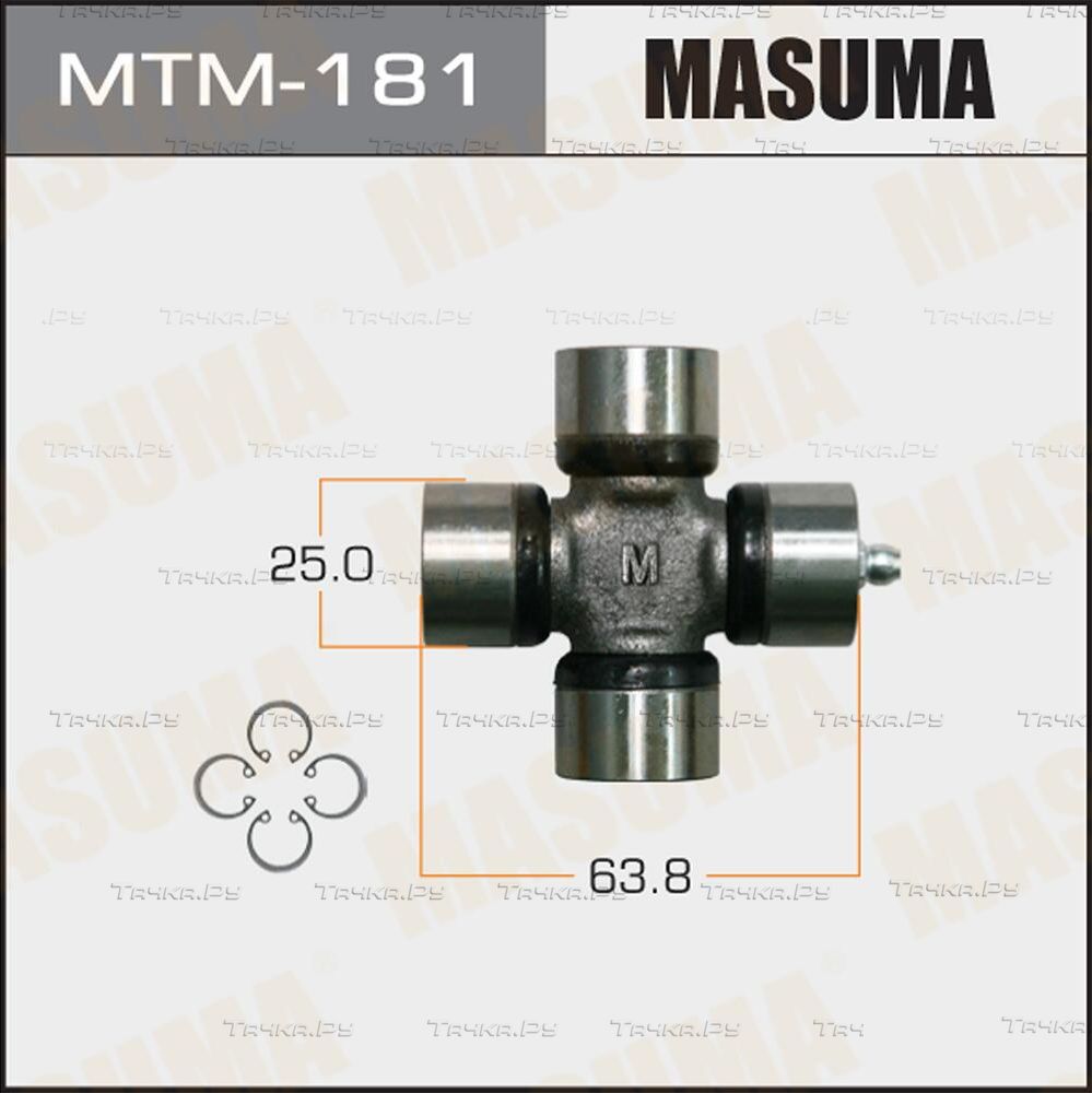 Крестовина карданного вала Masuma. Артикул MTM-181