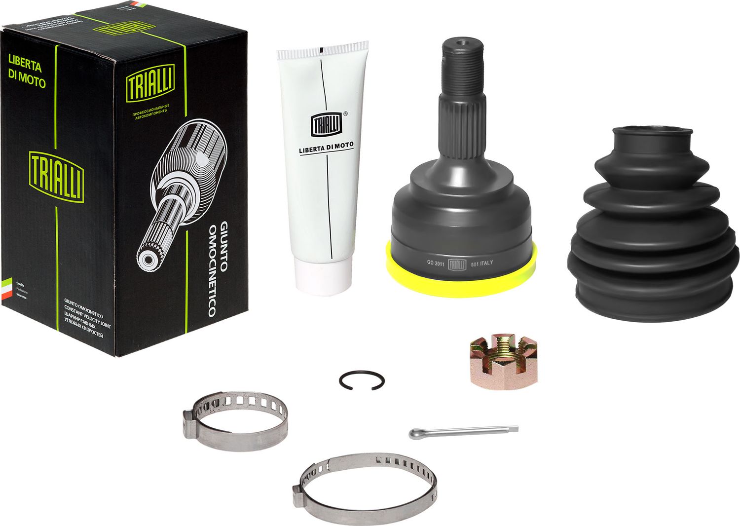 Шрус внутренний (граната) Trialli передний для Opel Omega A 1986-1994. Артикул GO 2011