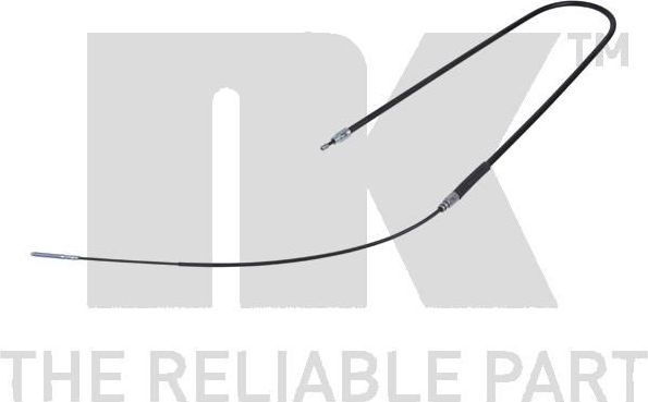 Трос ручника (тросик ручного тормоза) NK. Артикул 901528