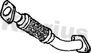 Глушитель Klarius для Ford Focus I 2002-2004. Артикул 110492