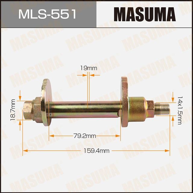 Болт развальный Masuma. Артикул MLS-551