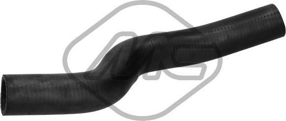 Патрубок радиатора (системы охлаждения) Metalcaucho. Артикул 07366