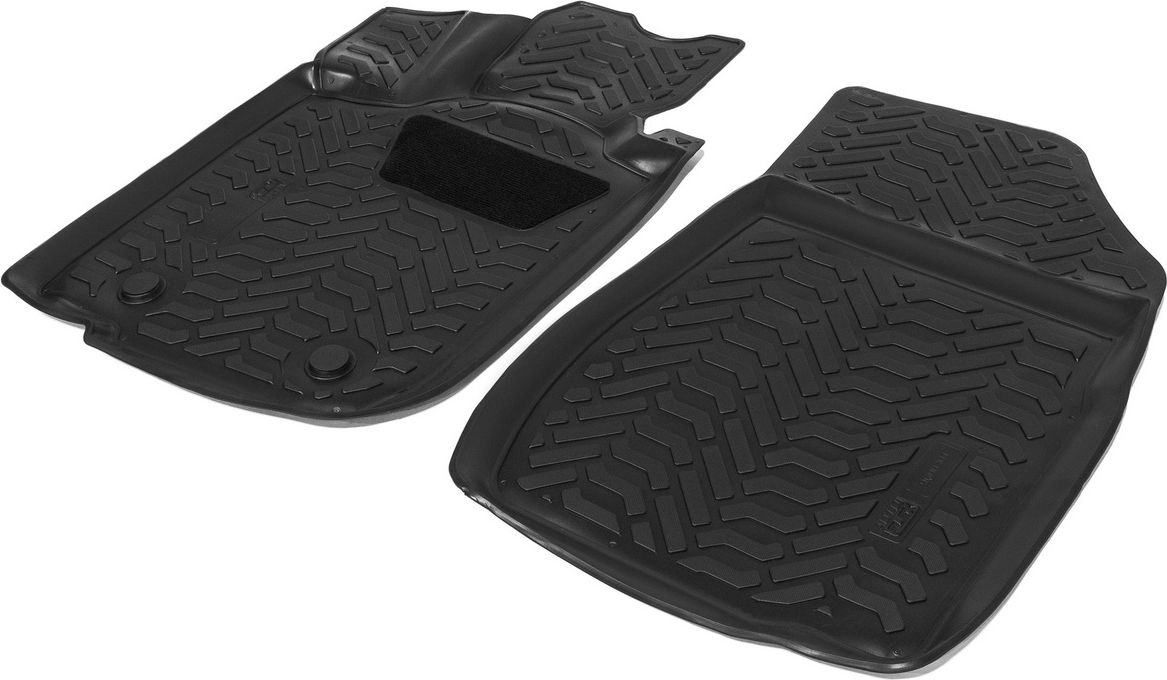 Коврики передние AutoFlex для салона Lada Largus фургон, универсал (2 места) 2012-2021 2021-2026. Артикул 9600302