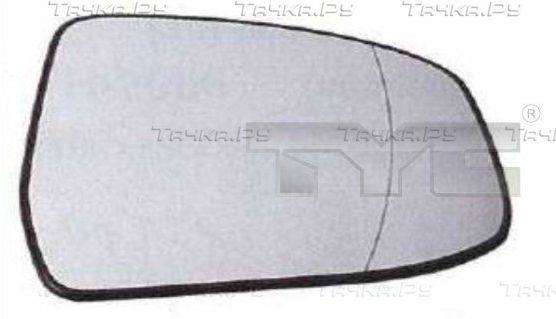 Зеркальное стекло бокового зеркала TYC. Артикул 310-0117-1