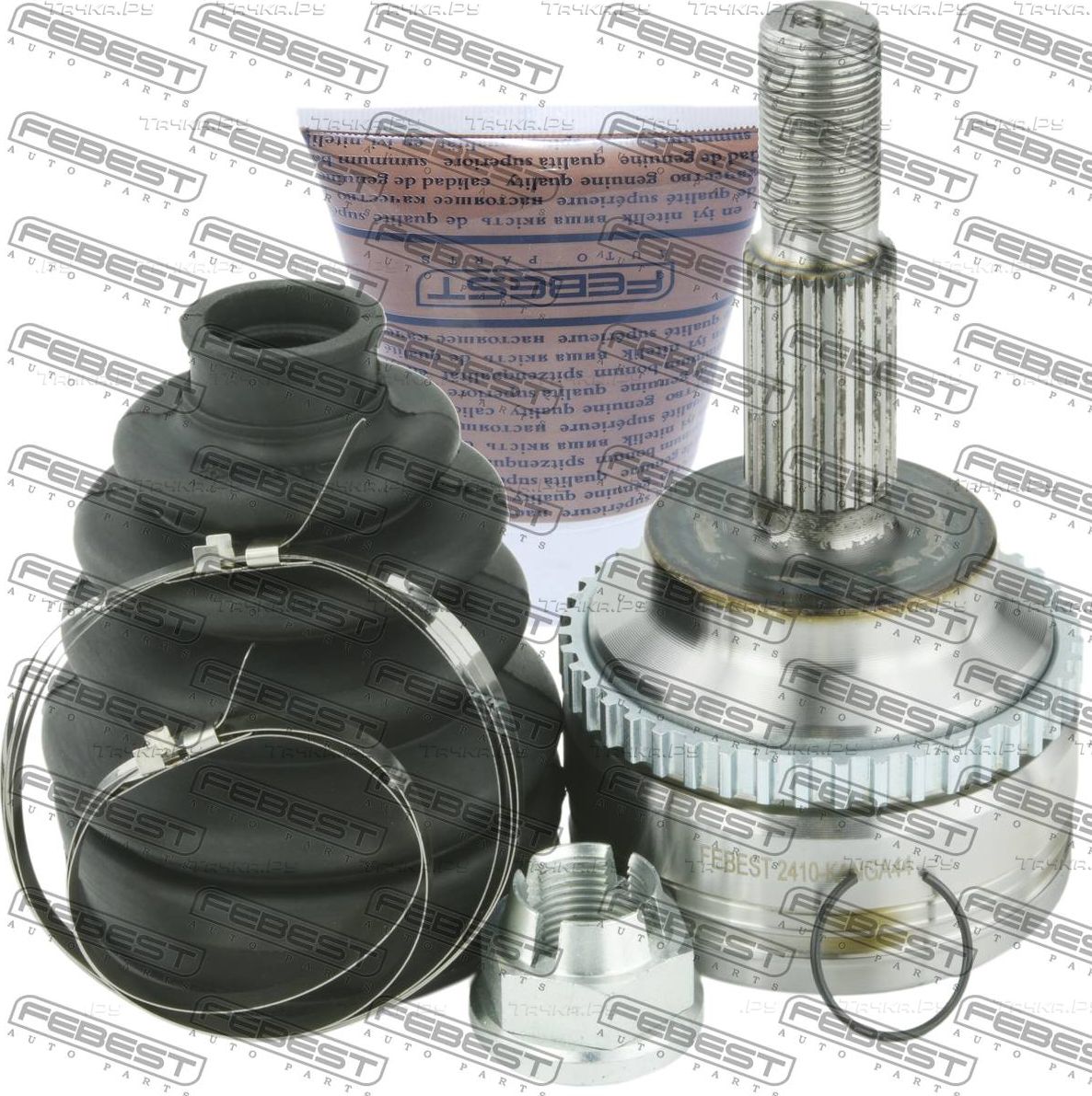Шрус наружный (граната) Febest передний для Renault Scenic II 2000-2003. Артикул 2410-KANGA44