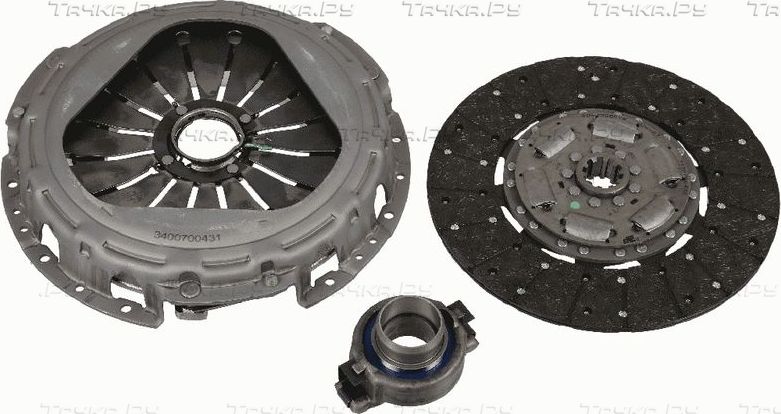 Сцепление (комплект) SACHS для IVECO EuroCargo I, II, III 2000-2015. Артикул 3400 700 431
