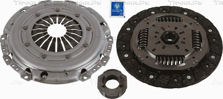Сцепление (комплект) SACHS для Volkswagen Polo V 2009-2026. Артикул 3000 951 692