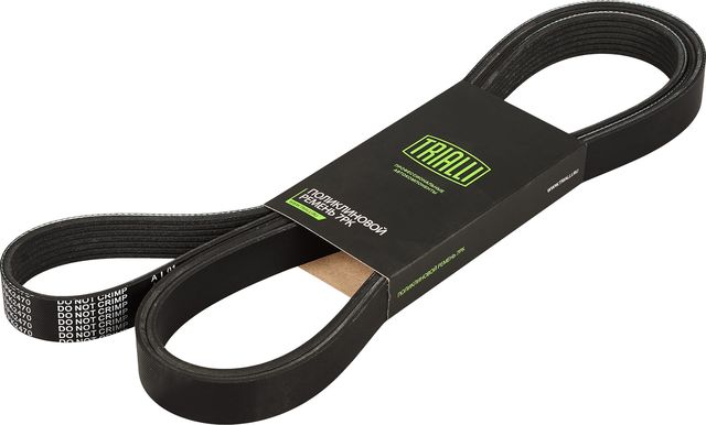 Приводной ремень поликлиновой Trialli (EPDM (Этилен-пропиленовый каучук)) для Infiniti QX56 I 2003-2009. Артикул 7PK2470