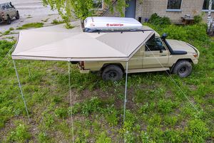 Маркиза автомобильная РИФ веерная 2,5х2,5 м (правая). Артикул RIFAVF062525602