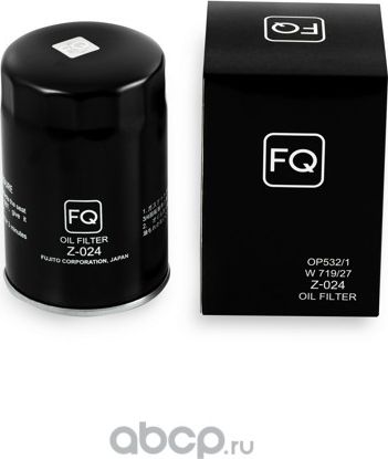 FQ Фильтр масляный (OP532/1, W 719/27), Z-024 FQ. Артикул Z024