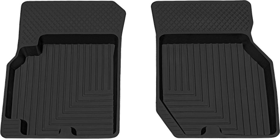 Коврики Rezkon резиновые передние для салона Nissan Almera Classic I 2006-2013. Артикул 1525005100