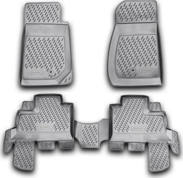 Коврики Element для салона Jeep Wrangler 4-дв. (JK) 2007-2018. Артикул CARJEP00007