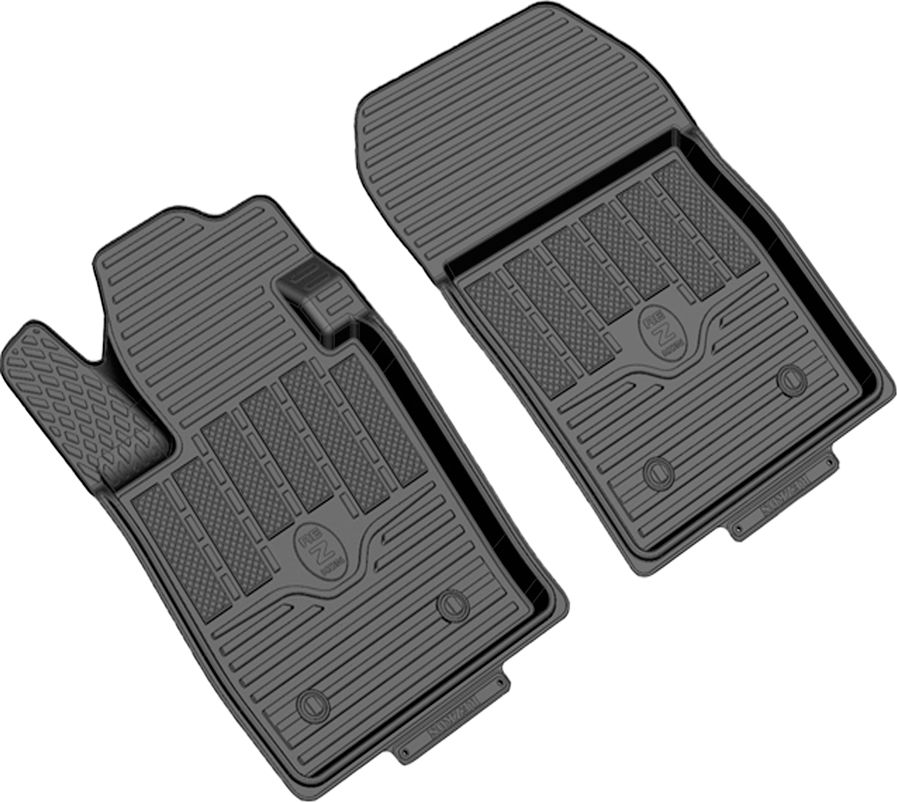 Коврики Rezkon резиновые передние для салона Ford EcoSport 2013-2026. Артикул 1516030100