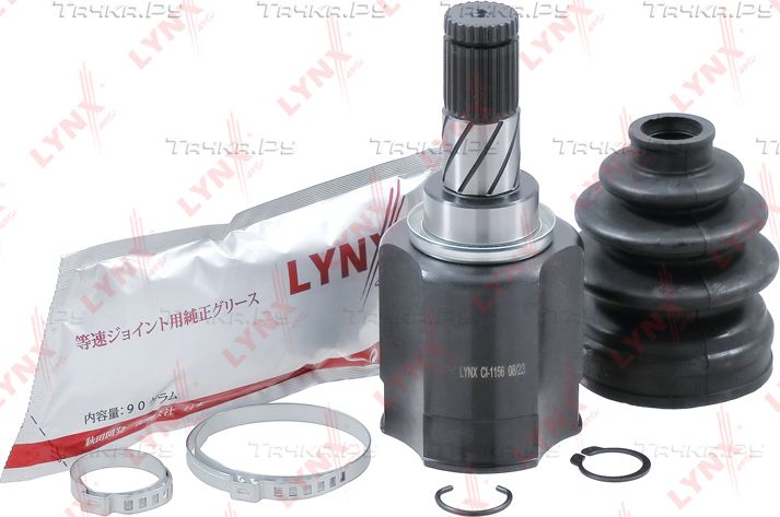 Шрус внутренний (граната) LYNXauto передний для Nissan Micra K12 2006-2010. Артикул CI-1156