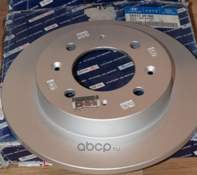 Тормозной диск Hyundai / KIA. Артикул 584112F100