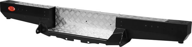 Бампер силовой OJ задний с возможностью установки лебёдки для УАЗ Буханка 3741, 3909, 2206, 3962 1965-2026. Артикул 03.102.21