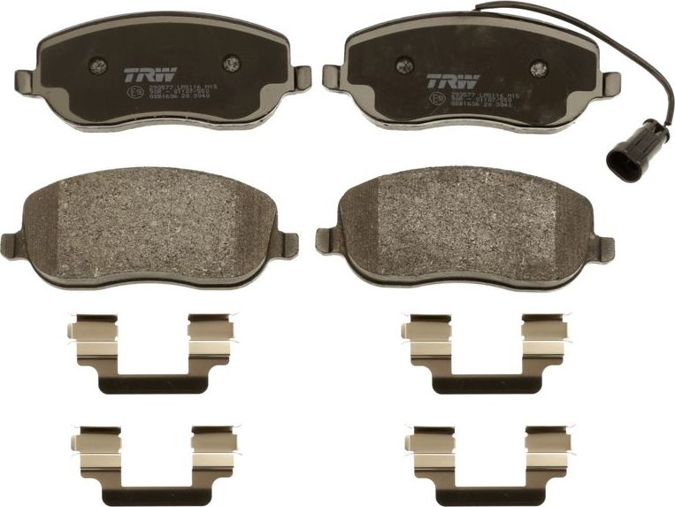 Тормозные колодки TRW COTEC. Артикул GDB1636