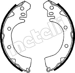 Тормозные колодки Metelli. Артикул 53-0252