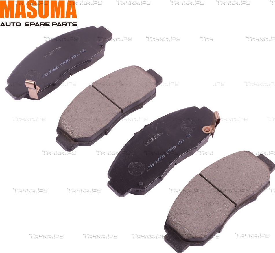 Тормозные колодки Masuma передние для Honda Crossroad 2007-2010. Артикул MS-8465