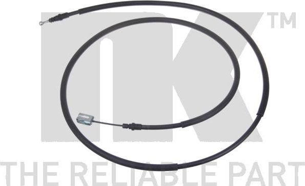 Трос ручника (тросик ручного тормоза) NK. Артикул 901944