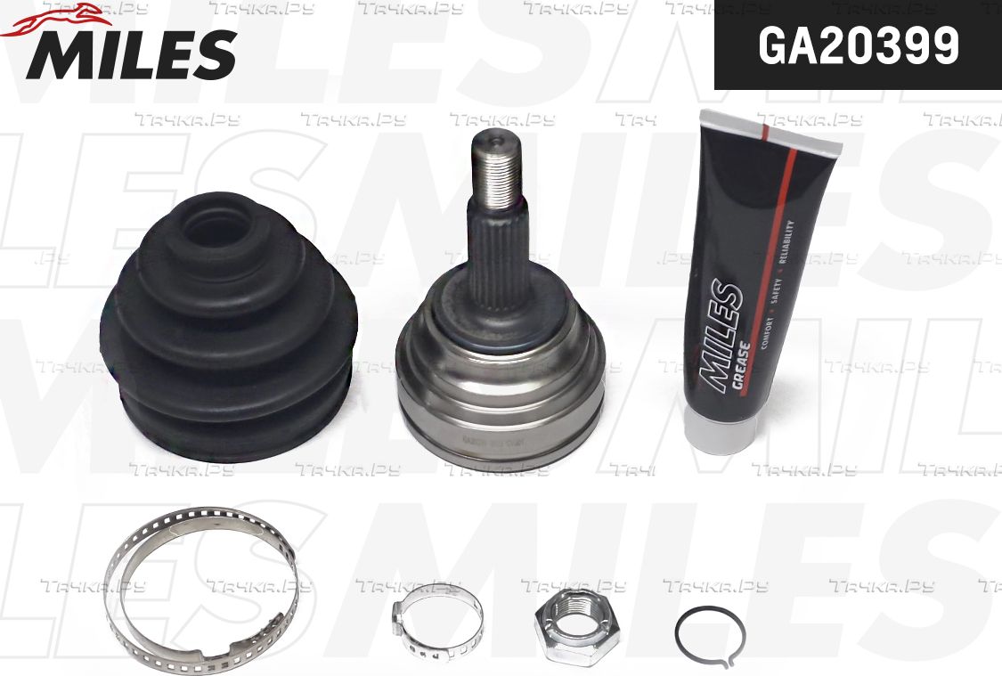 Шрус наружный (граната) Miles передний для Renault Megane I 1996-2003. Артикул GA20399