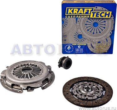 Сцепление (комплект) KraftTech DRPT 3P для Chrysler Crossfire 2003-2008. Артикул W01240G
