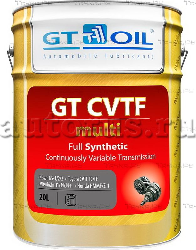 Масло транс. GT CVTF Multi  20 л (GT OIL). Артикул 8809059408674