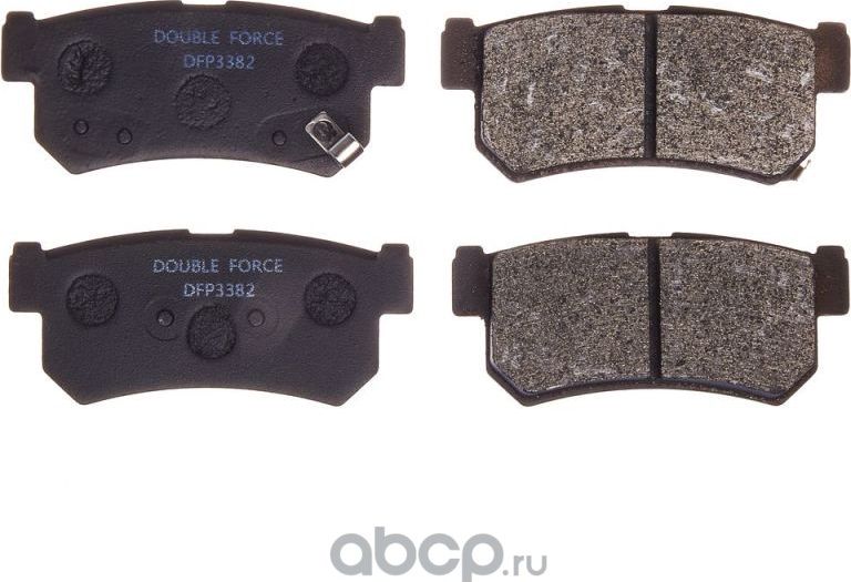 Колодки тормозные дисковые Double Force Double Force. Артикул DFP3382