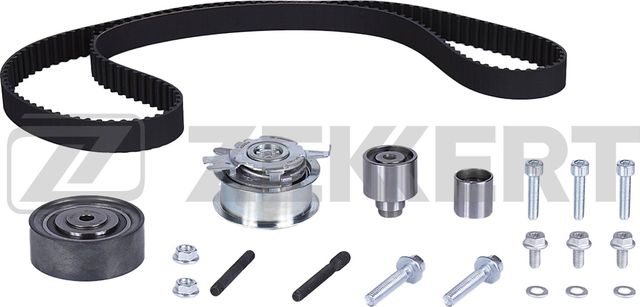 Ремень ГРМ с роликами (комплект) Zekkert (HNBR (Hydrierter Acryl-Nitril-Butadien-Kautschuk)) для Volkswagen Amarok I 2010-2026. Артикул ZR-1215