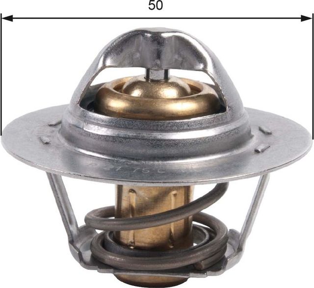 Термостат Gates для Renault Clio III 2006-2014. Артикул TH45975G1