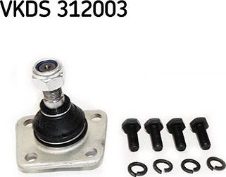 Шаровая опора SKF. Артикул VKDS 312003