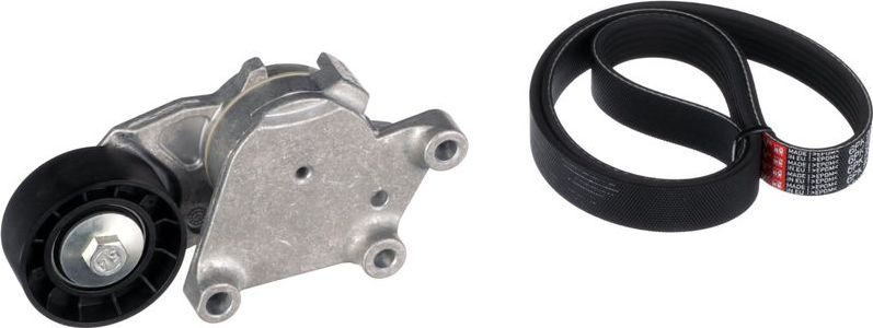 Приводной ремень поликлиновой с роликами (комплект) Gates Micro-V®. Артикул K016PK965